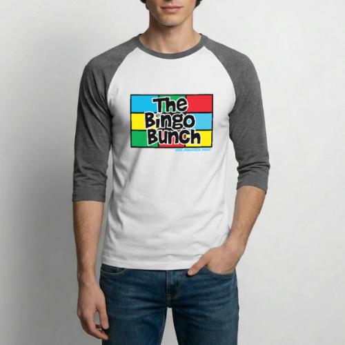 BINGO BUNCH MONDRIAN 2 - Unisex Baseball T-Shirt