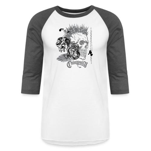 PUNK SKULL - Unisex Baseball T-Shirt