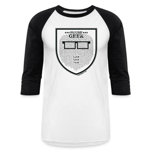 House Geek - Unisex Baseball T-Shirt