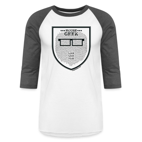 House Geek - Unisex Baseball T-Shirt