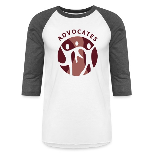 Advocates Logo VECTOR - Unisex Baseball T-Shirt