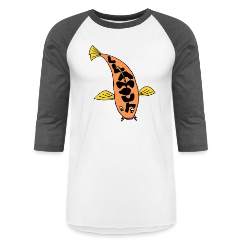 Llamour fish. - Unisex Baseball T-Shirt
