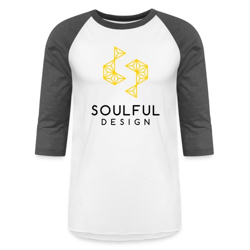 soulful design Logo Gold - Unisex Baseball T-Shirt