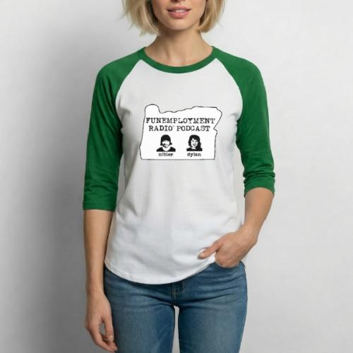 FER Logo Classic Design - Unisex Baseball T-Shirt
