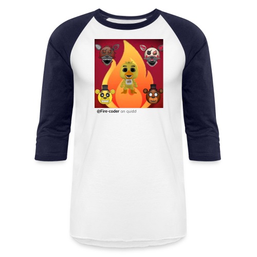Firecoder Plays - Unisex Baseball T-Shirt