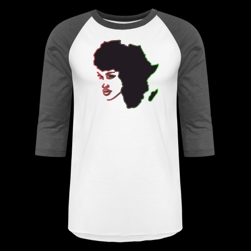 Afrika is Woman - Unisex Baseball T-Shirt