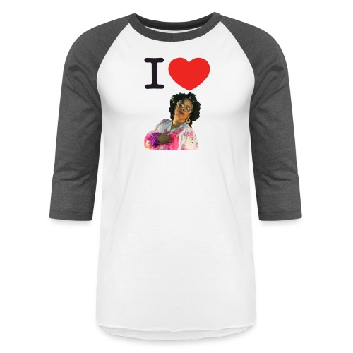 I Love Ms Della - Unisex Baseball T-Shirt