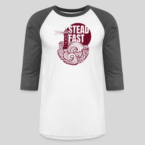 Steadfast - red - Unisex Baseball T-Shirt