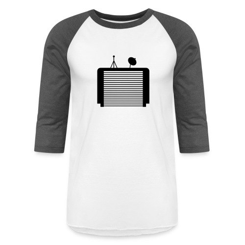 TechGarage Trans Black - Unisex Baseball T-Shirt
