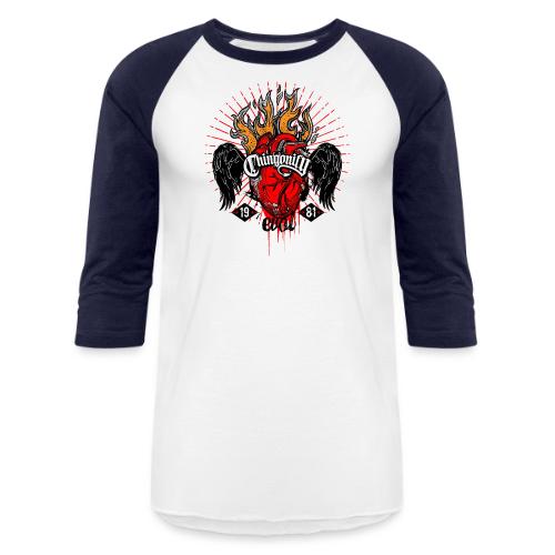 CORAZON ARDIENTE - Unisex Baseball T-Shirt