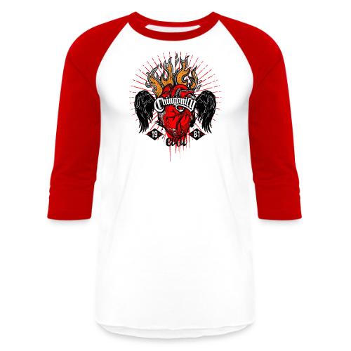 CORAZON ARDIENTE - Unisex Baseball T-Shirt