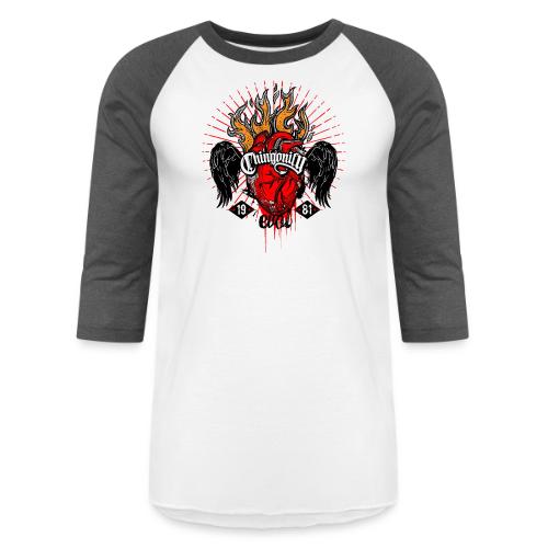 CORAZON ARDIENTE - Unisex Baseball T-Shirt