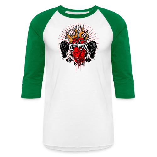 CORAZON ARDIENTE - Unisex Baseball T-Shirt