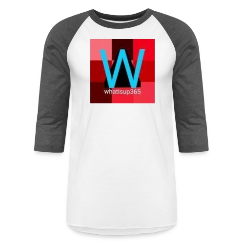Whatisup365's logo 2014-2015 - Unisex Baseball T-Shirt
