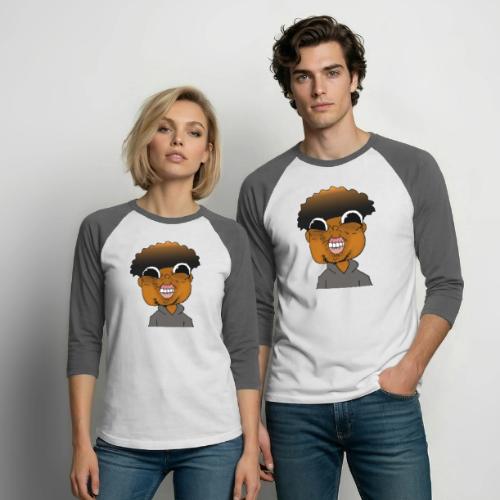 Spread 'em - Unisex Baseball T-Shirt