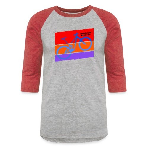 Retro MTB - Unisex Baseball T-Shirt