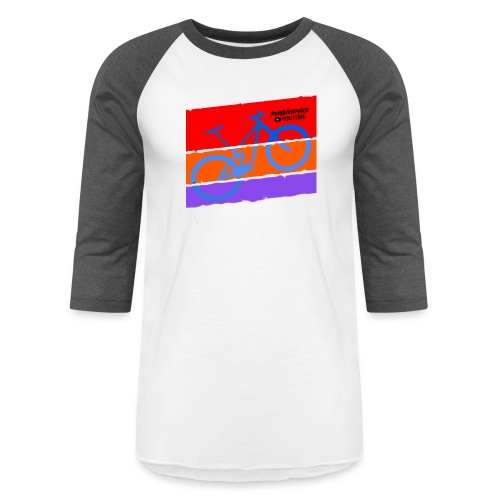 Retro MTB - Unisex Baseball T-Shirt