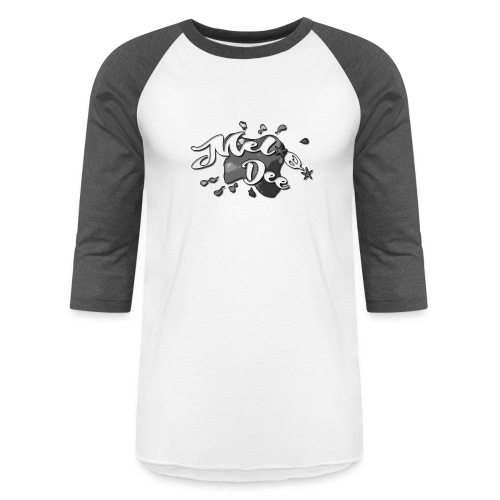 MEL*O*DEE MERMAID WRESTLER LOGO - Unisex Baseball T-Shirt