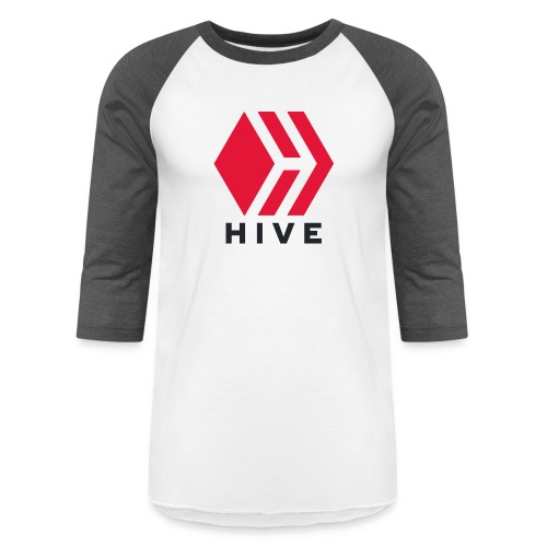 Hive Text - Unisex Baseball T-Shirt