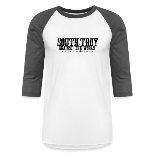 RO South Troy Against the World Broken Dark - Unisex Baseball T-Shirt