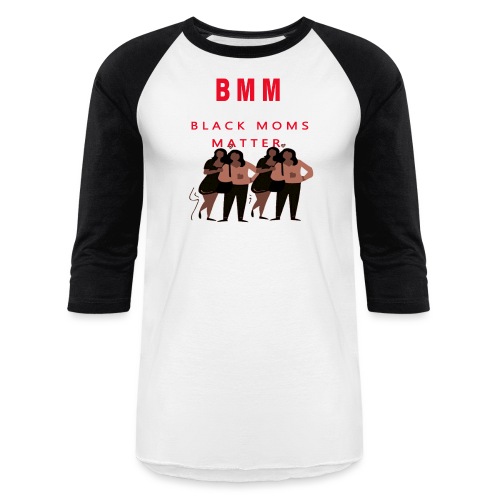 BMM 2 Brown red - Unisex Baseball T-Shirt