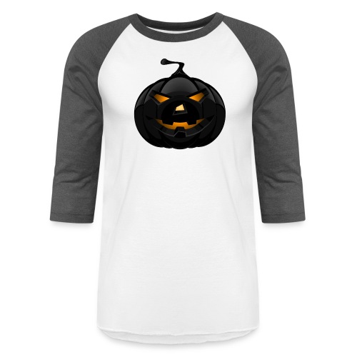 Halloween Jack O Lantern - Unisex Baseball T-Shirt