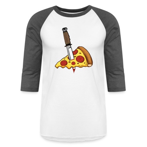 ODFM Killed the Pizza - Unisex Baseball T-Shirt