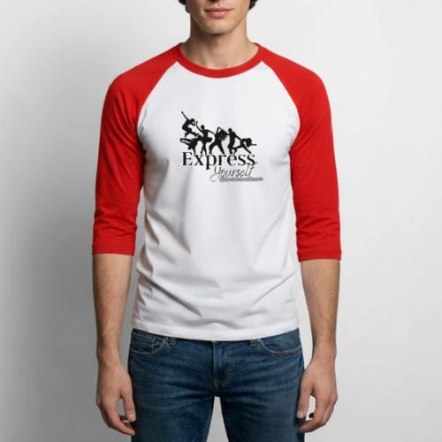 Express Yourself BNO - Unisex Baseball T-Shirt