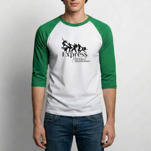 Express Yourself BNO - Unisex Baseball T-Shirt