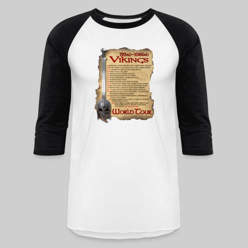 Viking World Tour - Unisex Baseball T-Shirt