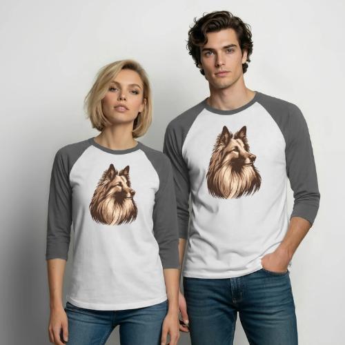 Groenendael - Unisex Baseball T-Shirt