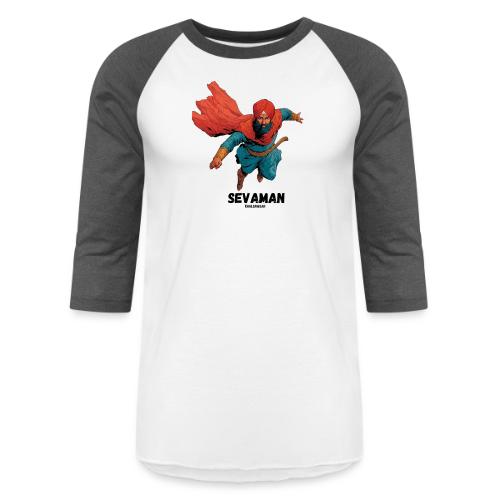 Sevaman, Superhero Sardar - Unisex Baseball T-Shirt