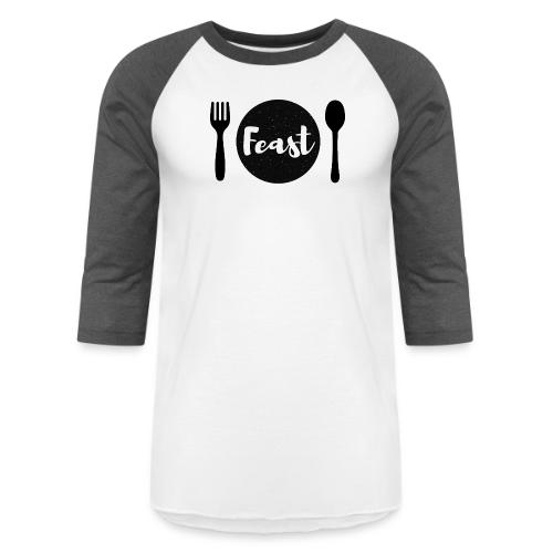 Feast logo - Unisex Baseball T-Shirt