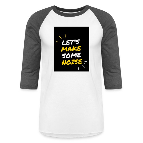 White and Yellow Culture T Shirt - Unisex Baseball T-Shirt