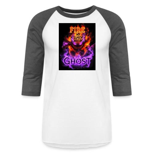 FIRE GHOST 26 - Unisex Baseball T-Shirt