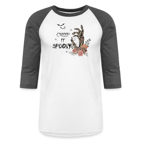 Creep it spooky - Unisex Baseball T-Shirt