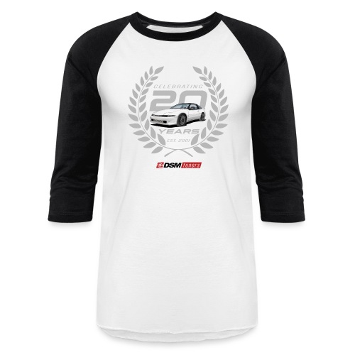 DSMtuners.com 20th Anniversary - Unisex Baseball T-Shirt
