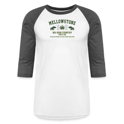 Mellowstone Athletic 1 - Unisex Baseball T-Shirt