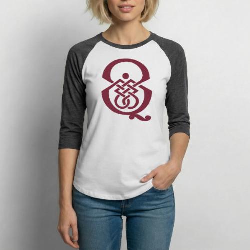qcpb maroon logo - Unisex Baseball T-Shirt