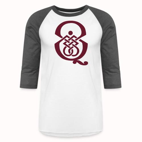qcpb maroon logo - Unisex Baseball T-Shirt