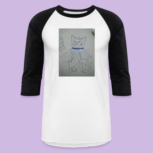 Space kats first design - Unisex Baseball T-Shirt