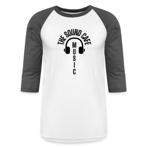 The Sound Cafe With Logo - Unisex Baseball T-Shirt