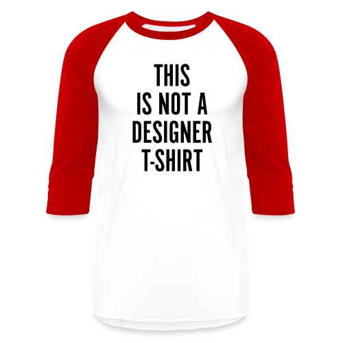 Designer T-Shirt - Unisex Baseball T-Shirt
