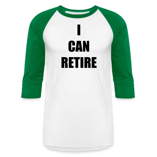 retire - Unisex Baseball T-Shirt