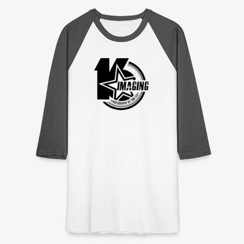 16IMAGING Badge Black - Unisex Baseball T-Shirt