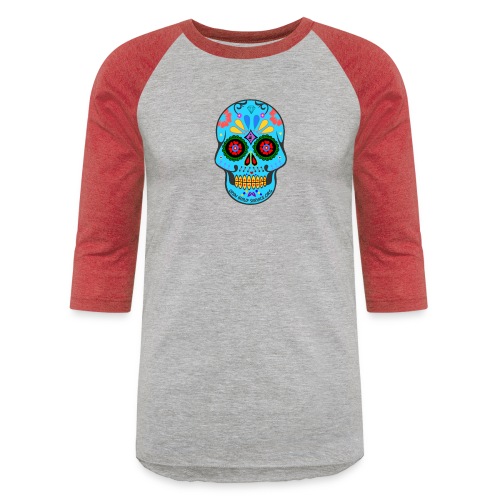 OBS Skull - Unisex Baseball T-Shirt
