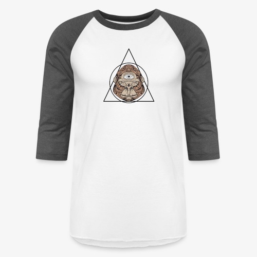Wise Gorilla - Unisex Baseball T-Shirt