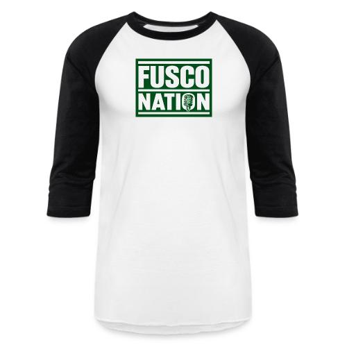 Fusco Nation (Official Seal) - Unisex Baseball T-Shirt