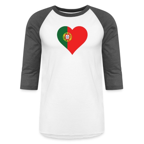 I Heart Portugal - Unisex Baseball T-Shirt