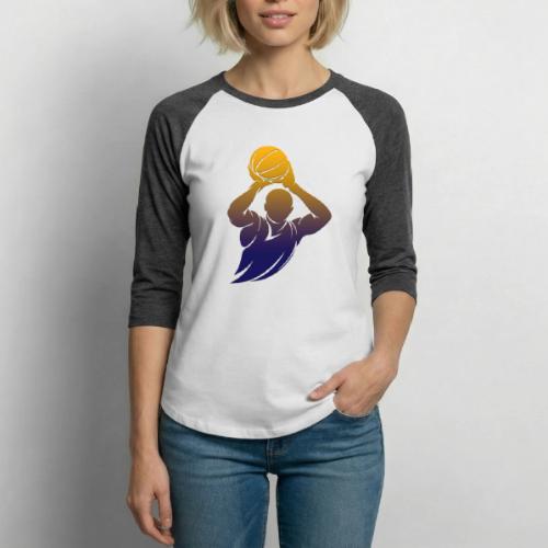 Basketball player - Unisex Baseball T-Shirt